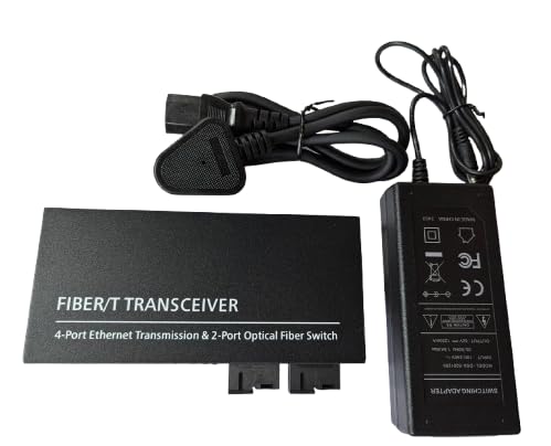 Hanutech Unmanaged PoE Switch 4 Port Gigabit (4*10/100/1000Mbps